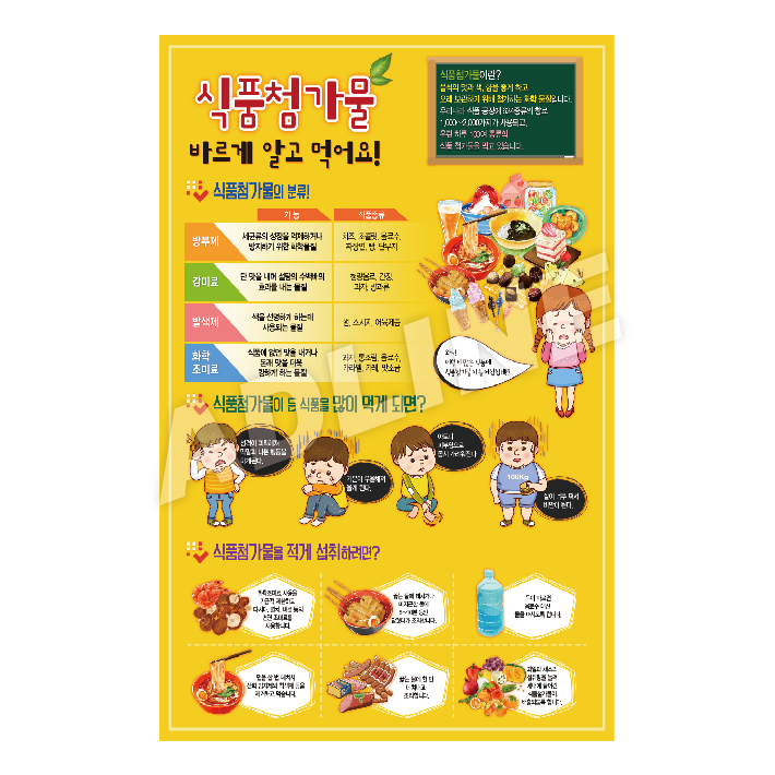 식품첨가물바르게알고먹어요