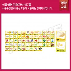 식품설명자석(식품구성탑,신호등)