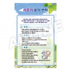 사춘기몸의변화
