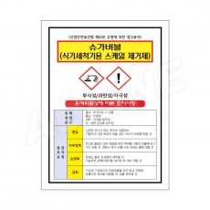 MSDS - 슈가버블(식기세척기용스케일제거제)